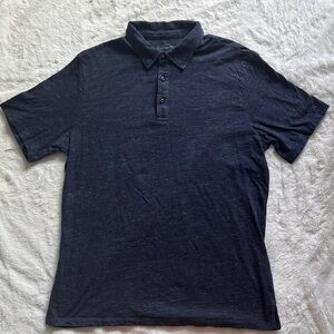 Slim Fit Dark Blue Polo Shirt